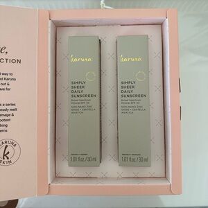NWT Karuna Sheer Daily Sunscreen